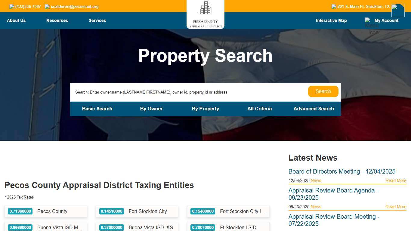 Pecos County Appraisal District