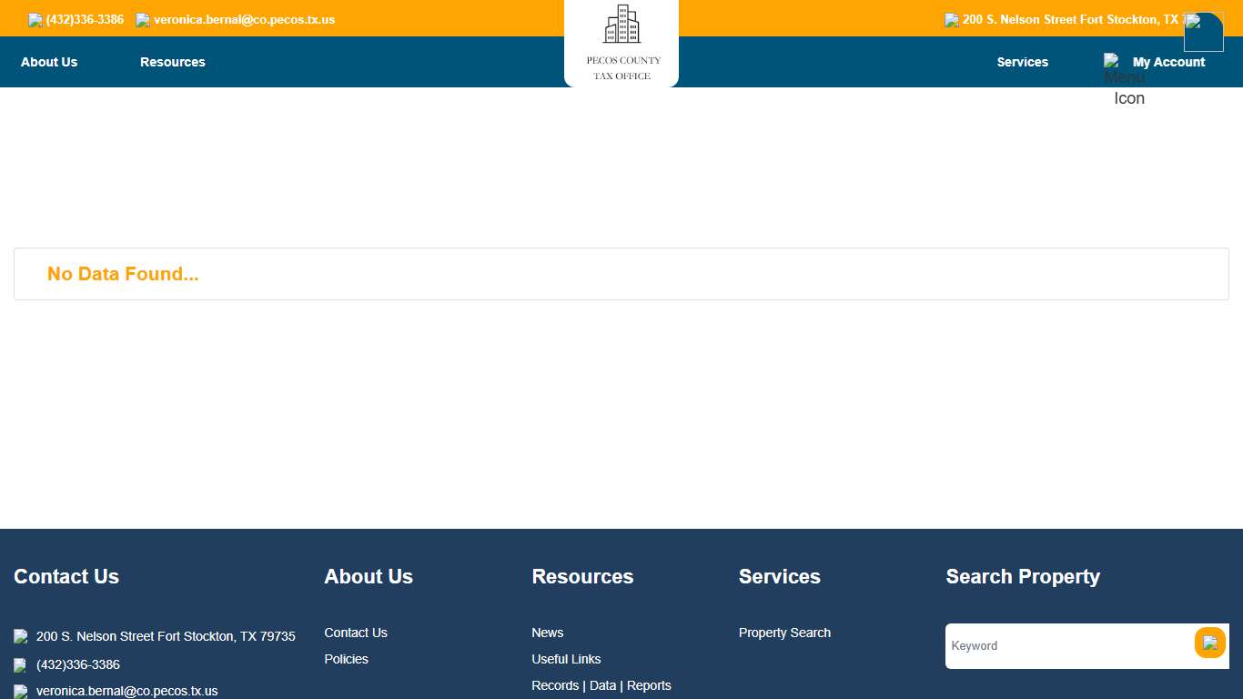 Pecos County Tax Office